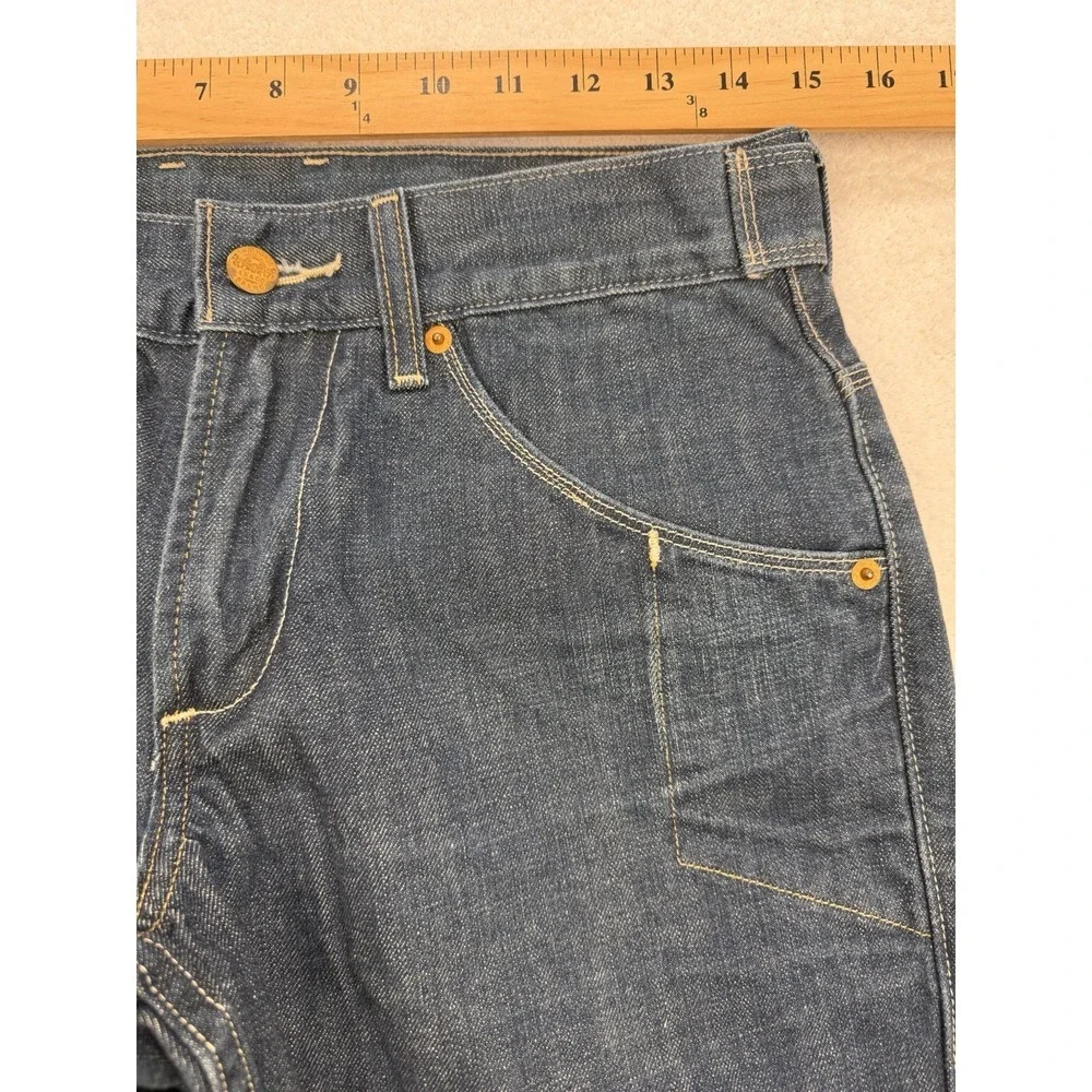 Levi's 511 Slim Jeans Men 30x30 Blue Cinch Waist 9 Pocket Denim‎ - Rare